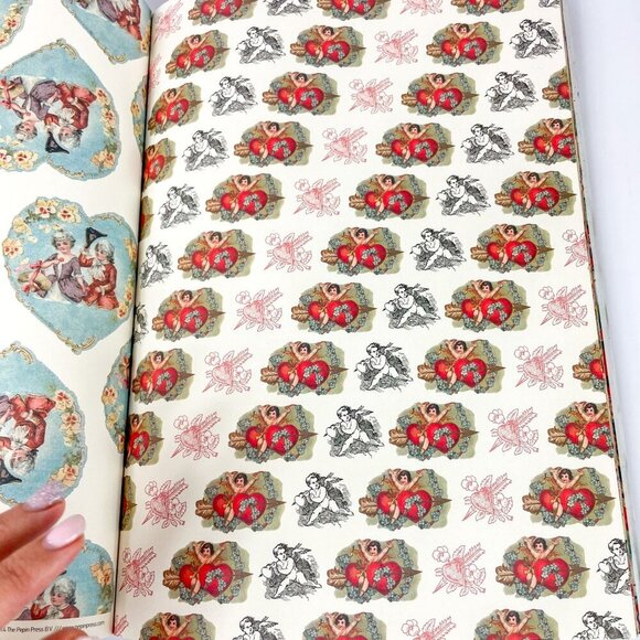 Pepin Vintage Style Hearts Gift & Creative Paper Volume 19 12 sheets - Picture 5 of 14